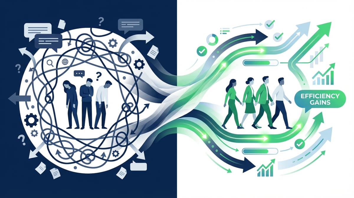 Team efficiency transformation through streamlined workflows for Australian small business owners